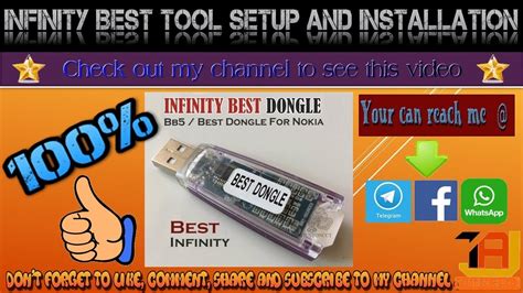 infinity dongle setup